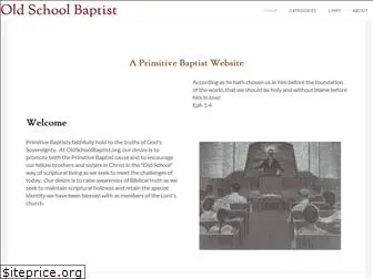 oldschoolbaptist.org
