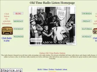 oldtimeradiolisten.com