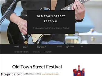 oldtownstreetfestival.com