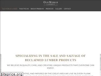 oldworldlumberco.com