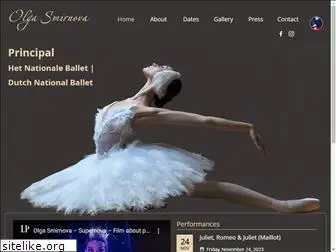 olgasmirnovaballet.com