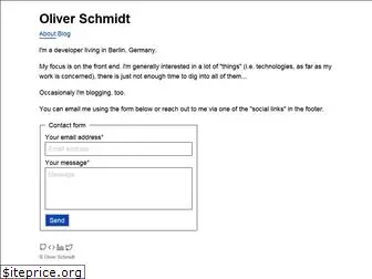 oliverschmidt.dev