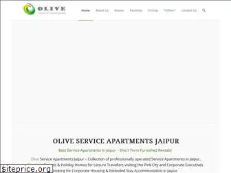 oliveserviceapartmentsjaipur.com