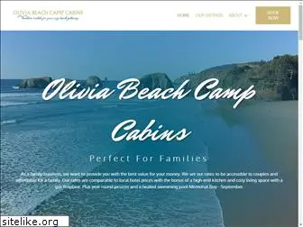 oliviabeachcampcabins.com