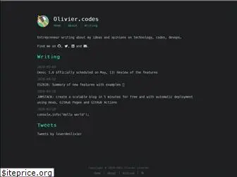 olivier.codes
