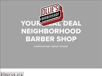 olliesbarbershop.com