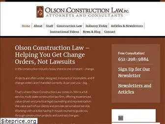 olsonconstructionlaw.com