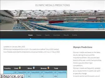 olympicmedalspredictions.com