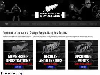 olympicweightlifting.nz