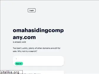 omahasidingcompany.com