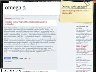 omega3.blog.hu