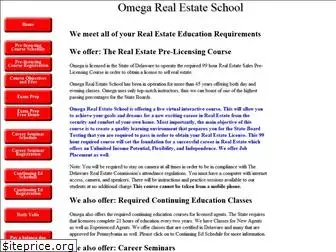 omegarealestateschool.com