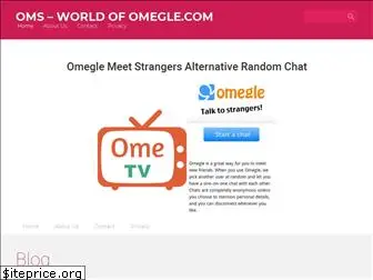 Fix chat omegle alternative random Omegle: Talk