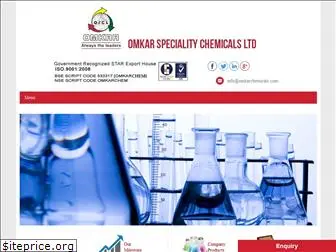 omkarchemicals.com