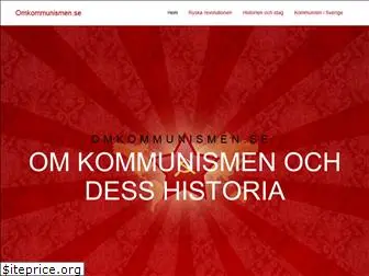omkommunismen.se
