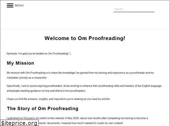 omproofreading.com