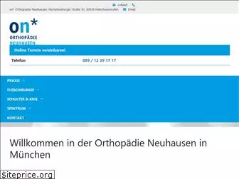 on-orthopaedie.de