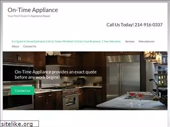 on-timeappliance.com