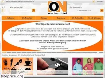 on-werbemittel.com