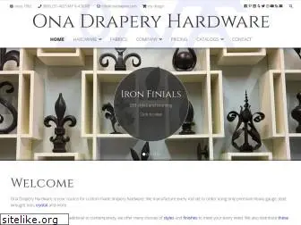 onadrapery.com