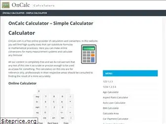 oncalc.com