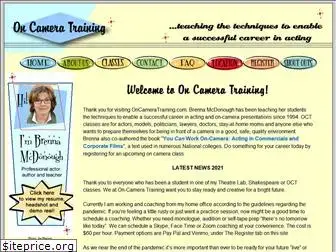 www.oncameratraining.com