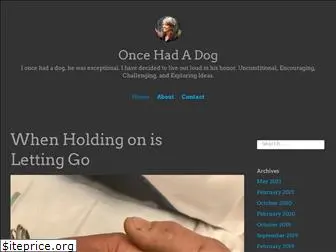 oncehadadog.com