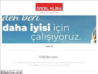 oncelklima.com.tr