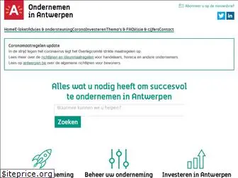 ondernemeninantwerpen.be