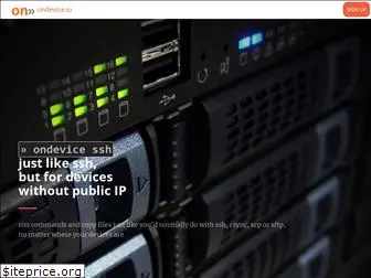 ondevice.io