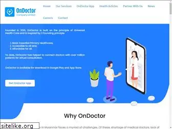 ondoctor.com.mm