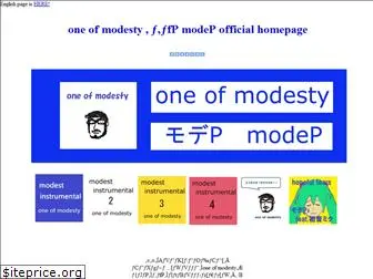 one-of-modesty.com