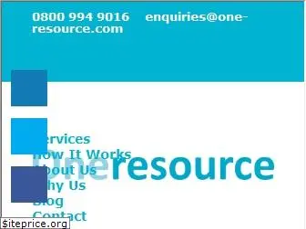 one-resource.com