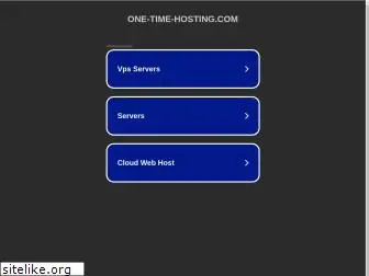 one-time-hosting.com