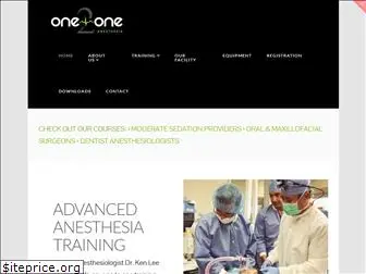 one2oneanesthesia.com