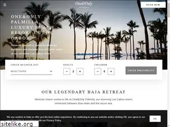 oneandonlypalmilla.com