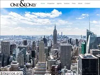 oneandonlyrealty.com