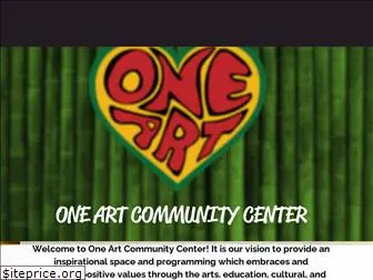 oneartcommunitycenter.com