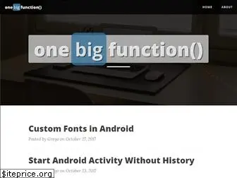 onebigfunction.com