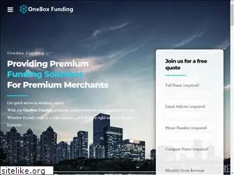 oneboxfunding.com