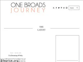 onebroadsjourney.com