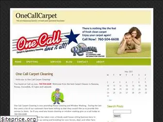 onecallcarpet.com