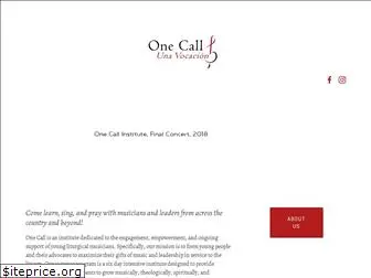 onecallinstitute.org