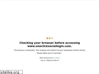 oneclicksociallogin.com