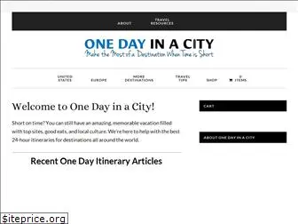onedayinacity.com