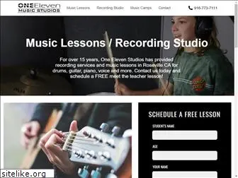 oneelevenmusicstudio.com