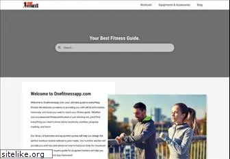 onefitnessapp.com