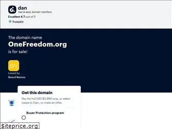 onefreedom.org