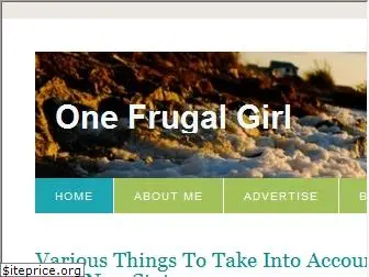 onefrugalgirl.com