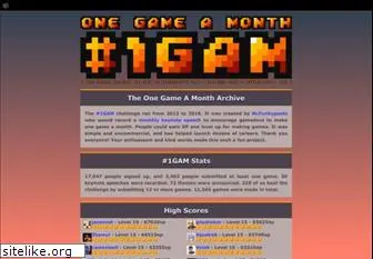 onegameamonth.com